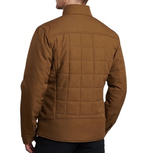 Vestes Softshell d'hiver pour hommes en toile imperméable et coupe-vent sur mesure en gros - Service OEM de haute qualité - Product Image 4