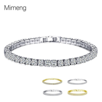 Nouveau Bracelet Tennis Élastique en Zircon Coréen 2026 pour Femme, Style Tendance Luxe Léger, Bijou Électroplaqué B86 Anniversaire