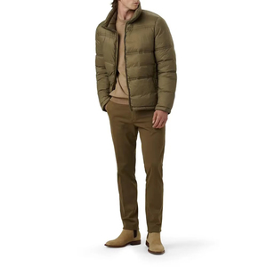 New Professional Best Stitch High Quality Customized Logo Printing <b>Men</b> Puffer Down <b>Jacket</b> With Full Sleeves and Pockets - Product Image 4