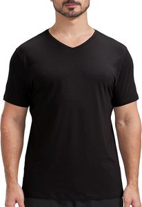 Gentleman Wear Regular Fit Soft 100% Cotton O-Neck Casual Elastic Comfortable Lightweight Front Quick Dry <b>Base</b> <b>Layer</b> Apparel - Product Image 2