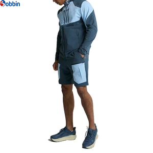 Conjuntos Deportivos Personalizados para Mujer y Hombre, Ropa de Entrenamiento, Chaqueta Cortavientos Personalizada, Conjunto de Verano con Pantalones Cortos y Sudadera con Capucha para Hombre, Venta al Por Mayor - Product Image 4