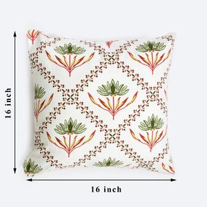 Housses de coussin en coton imprimées à la main, taille personnalisée, fabricant de textiles de maison à Jaipur - Product Image 4