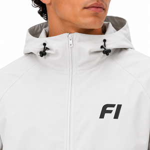 Veste de pluie personnalisée unisexe, 100% polyester, imperméable, pour hommes, avec logo client - Product Image 5