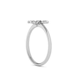 Anillo de diamantes redondos estilo flor de moissanita para mujer, joyería nupcial floral fina de plata 925 original, regalo para parejas - Product Image 4