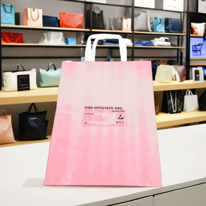 Sacs refermables antistatiques ESD roses en LDPE pour l'emballage d'électronique grand public et l'utilisation en vente au détail générale - Product Image 1