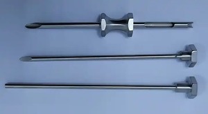 HRT Trocar 4.5mm Stainless Steel Hormone Pellet Insertion Manual Reusable Autoclavable Surgical <b>Instrument</b> by PENTAX SURGICAL - Product Image 3