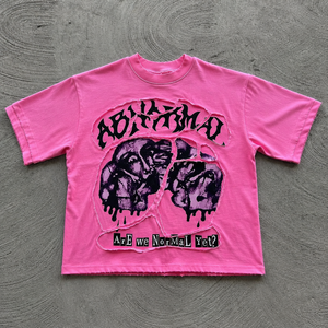 เสื้อยืดกราฟิกโอเวอร์ไซส์แบบทำสีซีดสไตล์วินเทจสำหรับผู้ชาย ผ้าฝ้าย 100% เนื้อหนา สตรีทแวร์ รับผลิตแบบ OEM ODM ขายส่งจากโรงงาน - Product Image 2