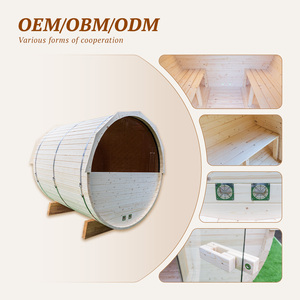 <span class=keywords><strong>Sauna</strong></span> de Contraste para Recuperación Atlética, Barril de <span class=keywords><strong>Sauna</strong></span> Exterior de Madera Sostenible, <span class=keywords><strong>Oasis</strong></span> para Patio, Suite de <span class=keywords><strong>Spa</strong></span> Premium para el Hogar, Listo para Enviar - Product Image 5