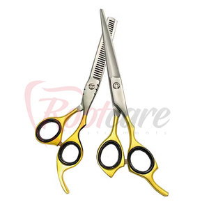 Coffrets de ciseaux de barbier de qualité supérieure, outils de coiffure professionnels à bords lisses pour le toilettage - Product Image 6