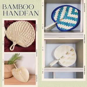 Abanico de bambú de origen ecológico en Vietnam para regalos promocionales y refrigeración diaria - Product Image 1