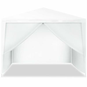 Tenda a baldacchino da esterno 3x3 m con 4 pareti laterali rimovibili per matrimoni e feste - Product Image 6