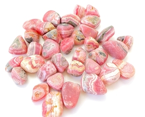 โรโดโครไซต์คุณภาพสูง เกรดพิเศษ หินขัดเงา รูปทรงผสม สำหรับทำเครื่องประดับ - Product Image 5