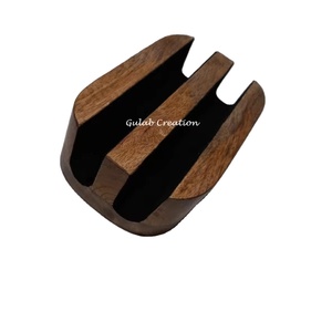 Support vertical à double compartiment pour ordinateur portable, station d'accueil réglable en bois naturel pour MacBook, ordinateur portable et tablette. - Product Image 3