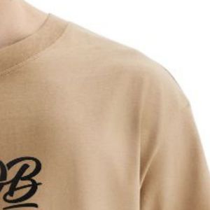 T-shirt en coton pour homme, coupe décontractée, confortable, col rond, basique, pour le sport et les occasions décontractées, impression et broderie personnalisées - Product Image 5