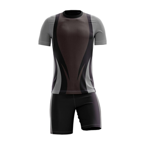 Conjuntos de Uniformes de Fútbol con Logotipo Personalizado, Impresión por Transferencia de Calor, 100% Poliéster, Color y Tallas Personalizables, Unisex - Product Image 1