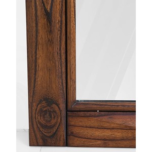 Sheesham Wood Wall <b>Mirrors</b> <b>Walnut</b> Brown Premium Traditional Design Eco-friendly Handmade Durable Lightweight OEM Custom - Product Image 3