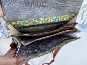 Sac à main en cuir à motif peau de serpent occidental, sac bandoulière élégant, best-seller, imprimé léopard pour femme - Product Image 6