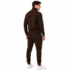 Ensemble de survêtement technique confortable et chaud, séchage rapide, respirant, pour la gym et l'entraînement, haut et pantalon en molleton brossé pour l'hiver - Product Image 5