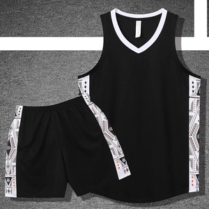 Conjunto Deportivo de 2 Piezas para Hombre, Poliéster, Fútbol, Baloncesto, Fitness, Jogging, Entrenamiento, Talla Grande - Product Image 4