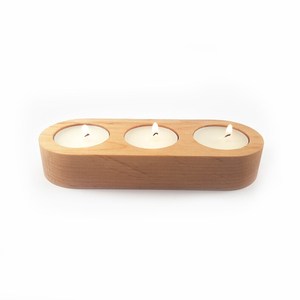 Wooden <b>Tea</b> <b>Light</b> Holder Handmade Home Decoration Accessory - Product Image 1