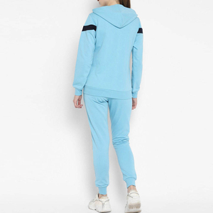 ชุดออกกำลังกายผู้หญิงคุณภาพสูง ผ้าโพลีเอสเตอร์ ซิปแบบพิเศษ ดีไซน์ 2 in 1 ระบายอากาศได้ดี เป็นมิตรกับสิ่งแวดล้อม รับสกรีนโลโก้ เหมาะสำหรับฤดูหนาว - Product Image 5