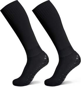 Grip Non-Slip Knitted Eco-Friendly Silk Screen Printed Sport <b>Socks</b> for Soccer Volleyball Baseball Kids Adults (Polyester/Nylon) - Product Image 4
