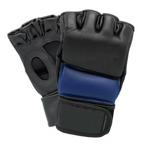Gants de boxe et MMA en cuir de haute qualité à lacets, respirants, à enfilage rapide, pour entraînement, combat en cage, sparring, vente en gros, personnalisables - Product Image 3