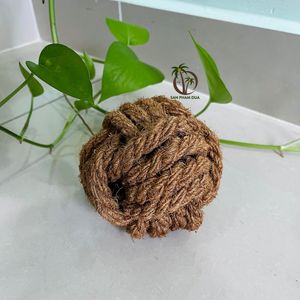 Juguetes para masticar para perros de interior para dientes sanos/ Juguete para masticar para perros con forma de bola de coco/ Juguete para perros con forma de cáscara de coco en Vietnam - Product Image 3