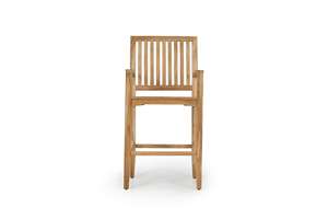 TEKA High-End Teak Folding Eco-Friendly Durable <b>Bar</b> <b>Stool</b> for Commercial and Residential Spaces - Product Image 2
