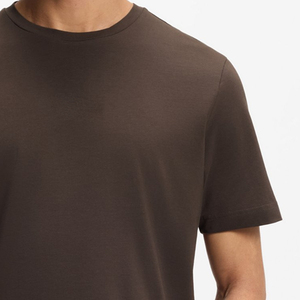 T-shirt urbain pour homme, coupe ample, col rond, matière respirante et ajustable, collection été, design de haute qualité. - Product Image 4