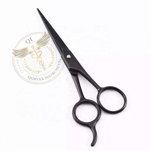 Tijeras de peluquería para entresacar, de acero inoxidable, con soporte fijo para el dedo - Product Image 6