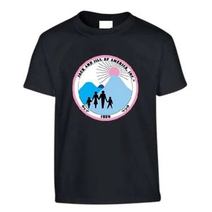 T-shirt graphique noir à manches courtes pour tout-petits, col rond, imprimé logo, décontracté, léger, mode quotidienne pour garçons et filles - Product Image 1