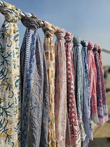 Wholesale Summer Hand Block Print Sarongs Stylish Swimsuit <b>Cover</b> <b>Ups</b> with Unique Designs 100% IndianCotton Manufacturer Supplier - Product Image 4