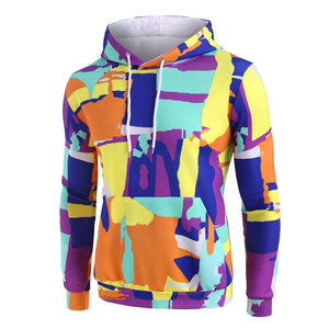 Sweat à capuche polaire personnalisé pour homme, qualité professionnelle, imprimé, respirant, vêtement de sport d'hiver avec poche 2026 - Product Image 1