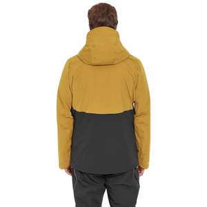 Veste de ski pour femmes, vêtements d'extérieur pour snowboard, blanche, respirante, imperméable, coupe-vent, fermeture éclair, légère, thermique, manteau d'hiver, 100% polyester - Product Image 2