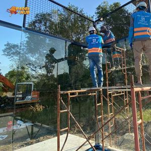 Sistema de Techo para Pista de Pádel Comercial Phuoc Thinh, para Interiores y Exteriores, Estándar WPT, Exportación a Granel - Product Image 1