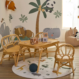 Banc en rotin naturel fait main, fauteuil en rotin, canapé, chaise d'appoint pour chambre d'enfant, prix de gros du Vietnam - Product Image 4