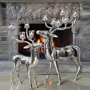 Impresionante candelabro estilo hoja vintage, ideal para la sala de estar, dormitorio, mesa de comedor y como centro de mesa decorativo. - Product Image 2