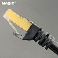 Cable Ethernet Cat7 con Conector RJ45 de 10 Gbps, Cable de Red Cat 7, Suministro de Fábrica, Personalizado, en Oferta