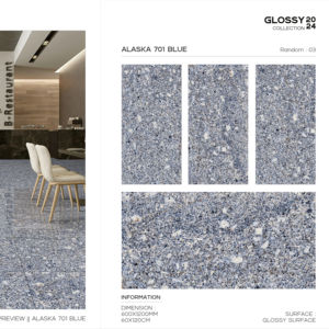 กระเบื้องพอร์ซเลน Sleekx เงาหรู ขนาด 600x1200 มม. รูปแบบขนาดใหญ่ พื้นผิวขัดเงา คุณภาพพรีเมียม สำหรับตกแต่งผนังและพื้น ภายในและภายนอกอาคาร ดีไซน์ทันสมัย รุ่น Plus - Product Image 1