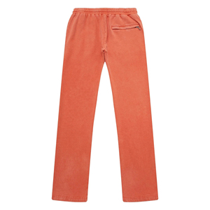 <b>Mens</b> Acid Washed Canvas <b>Trousers</b> Vintage High Street Style Wide Leg Eco-Friendly Loose Fit Cotton Pants - Product Image 2