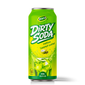 เครื่องดื่มกาแฟโซดาเข้มข้นรสชาเขียวมะพร้าว ขนาด 490 มล. บรรจุกระป๋อง ขายดี พร้อมดื่ม รับผลิตแบบ OEM และฉลากสินค้าส่วนตัว - Product Image 1