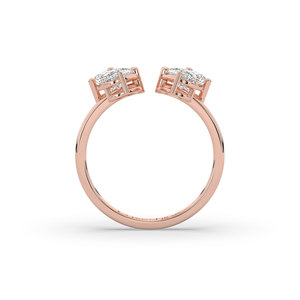 1.50 Carat Lab Grown Pear Brilliant Cut Diamond Ring in 14K Solid Gold IGI Certified Wedding & Engagement Gift - Product Image 5