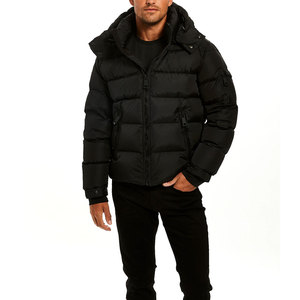 Dernière tendance de la mode : veste matelassée pour homme, vente chaude, logo personnalisé, respirante, pour l'hiver. - Product Image 4