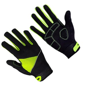Gants de cyclisme à marque privée pour la course, l'entraînement et les trajets quotidiens, avec paume rembourrée en maille respirante, logo personnalisé, vente en gros - Product Image 5
