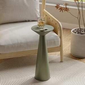 Table d'appoint en métal de qualité supérieure avec structure soudée robuste et design artistique moderne pour accentuer l'intérieur - Product Image 2