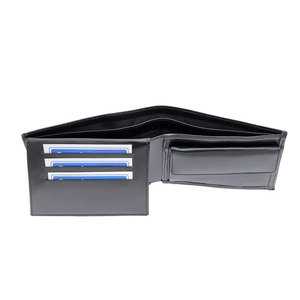 กระเป๋าสตางค์หนังวัวแท้แบบสั่งทำพิเศษสำหรับผู้ชาย กระเป๋าหนังขนวัว ทำมือ กระเป๋าสตางค์แบบพับสองตอน หนังแท้คุณภาพสูง - Product Image 5