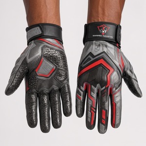 Gants de football américain pour hommes et jeunes, gants de receveur à adhérence collante pour l'entraînement et les matchs - Product Image 6