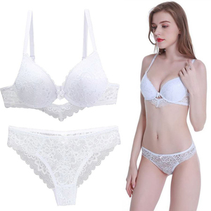 Ensemble de lingerie en dentelle verte sans armatures, bralette triangle non doublée et culotte, ensemble soutien-gorge et culotte sexy pour femmes - Product Image 5