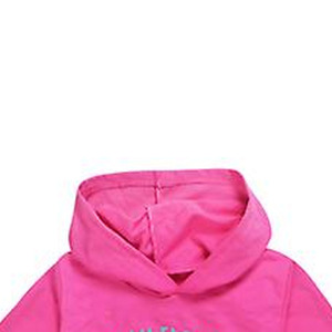 Sudadera con Capucha Rosa, Estampado de Unicornio y Arcoíris, Sudadera Premium Cómoda, Felpa de Algodón Suave, Ropa Moderna - Product Image 3
